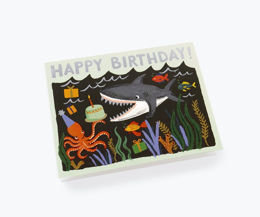 Shark-Birthday-Card