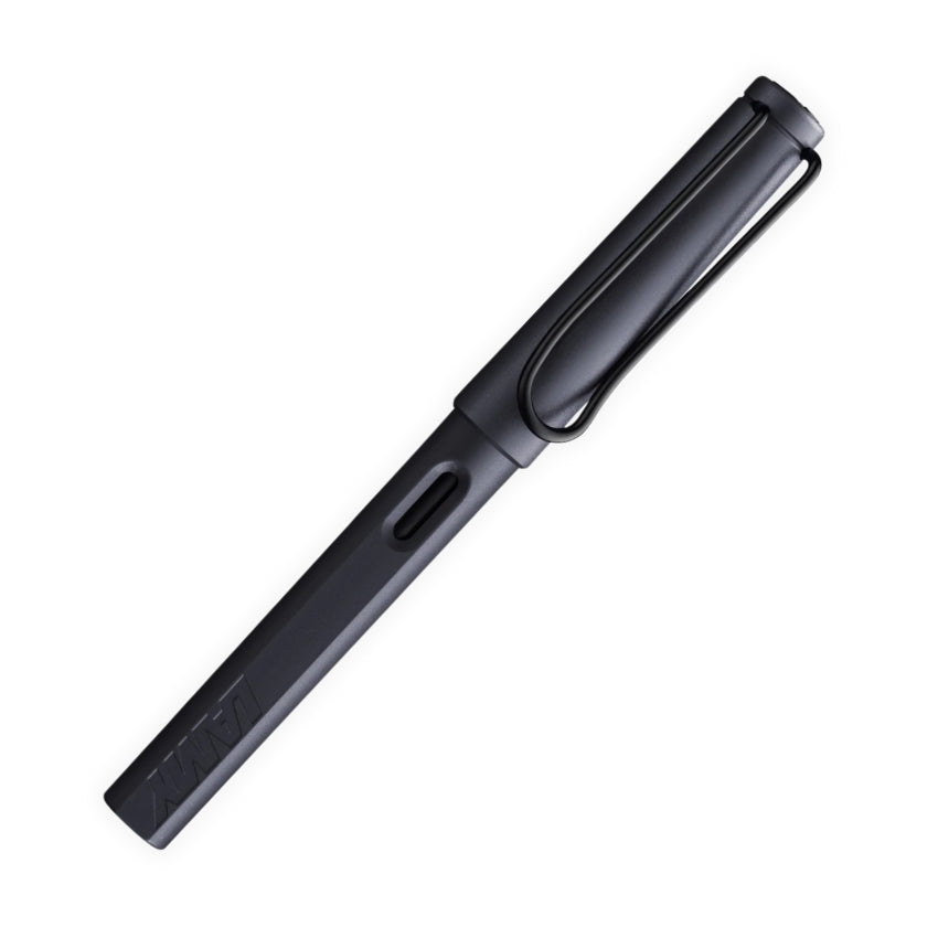 Lamy Safari Fountain Pen - Steel Black