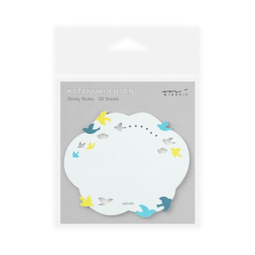 Midori Sticky Notes - Birds