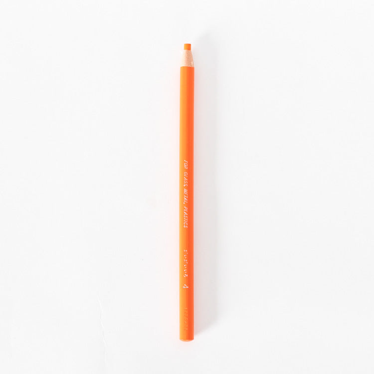 Mitsubishi Oil-Based Dermatograph Pencil - Orange – Paper And Grace