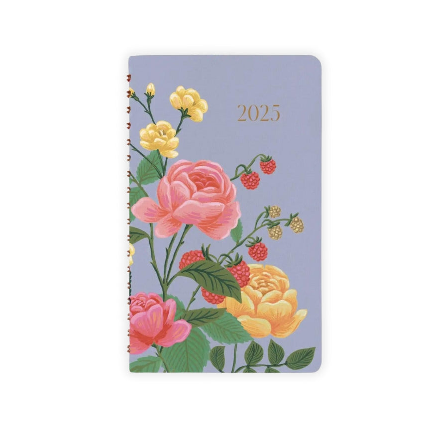 Rifle Roses 12-Month Spiral Pocket Planner - 2025