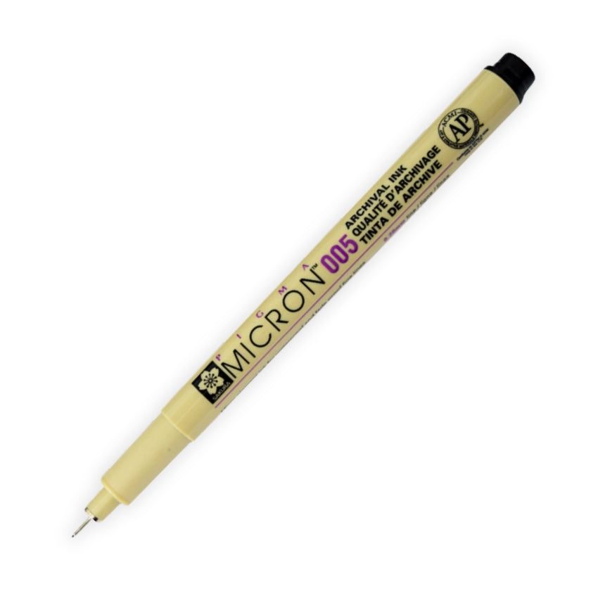 Sakura Pigma Micron Pen - Black, 005