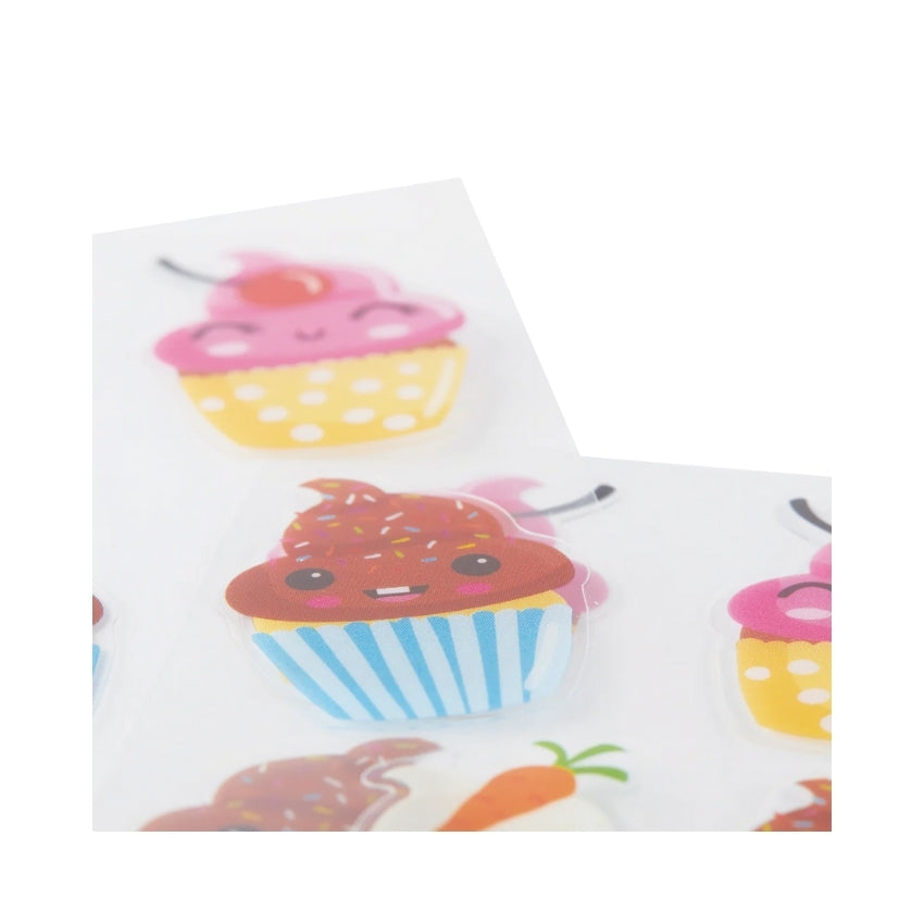 Stickiville Stickers - Happy Cupcakes