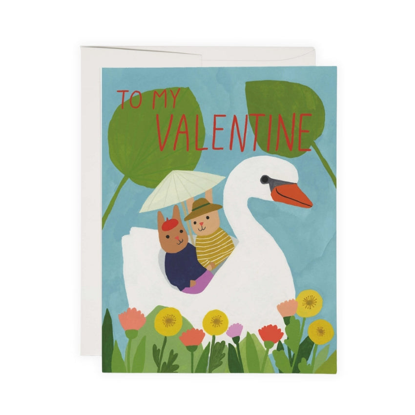 Swan Lake Card