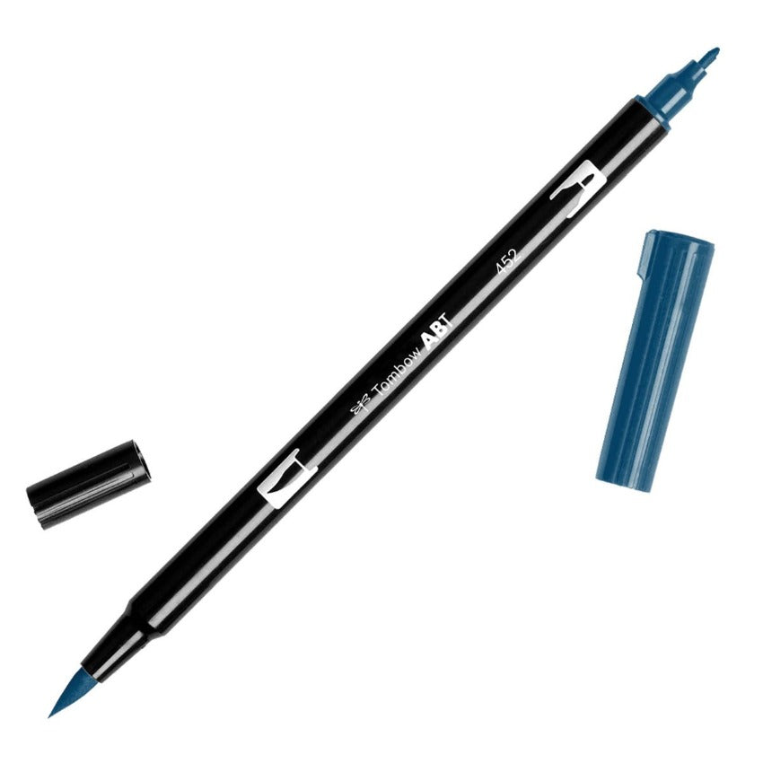 Tombow Dual Brush Marker - Process Blue 452