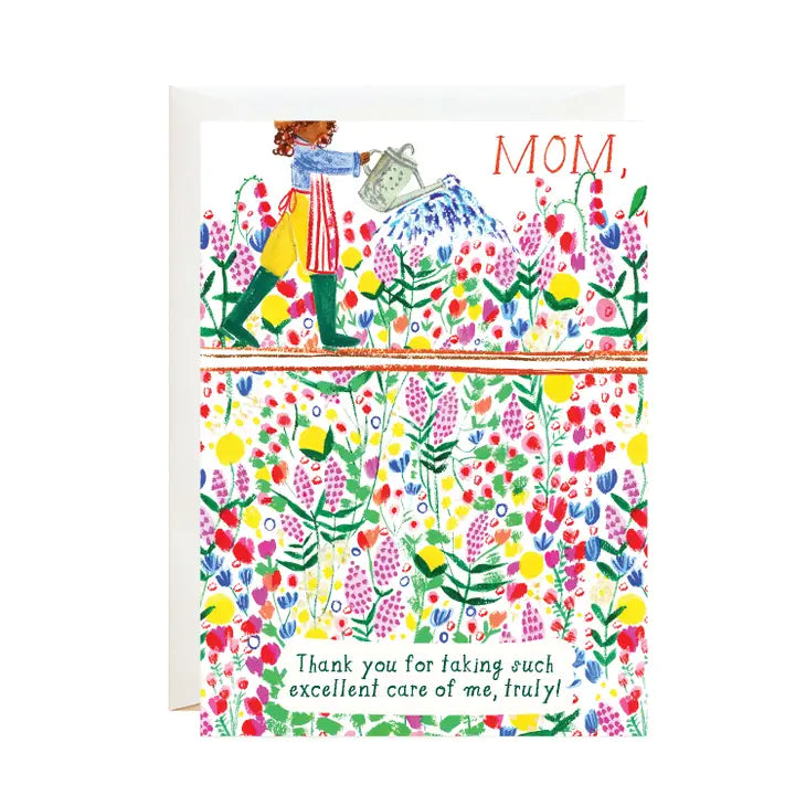 Watering Can Mother's Day Card