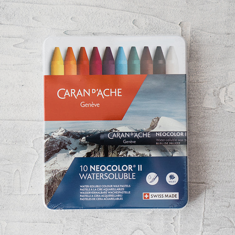 Caran d'Ache Neocolour I & II Wax Pastels 